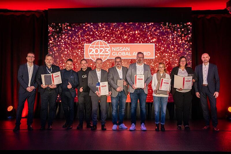 Nissan Global Awards 2023: Deutsche Partner gehören zu den besten Händlern der Welt