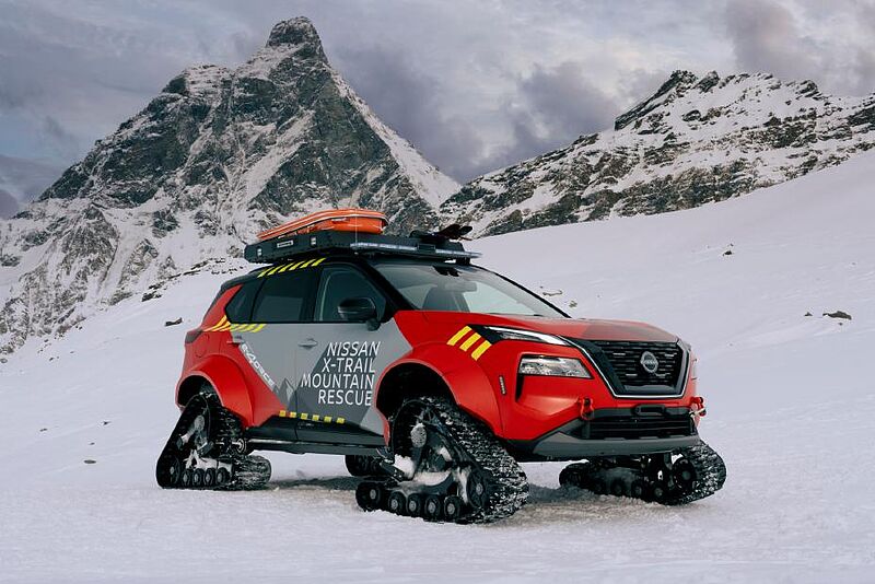 Nissan X-Trail Mountain Rescue meistert extreme Aufgaben