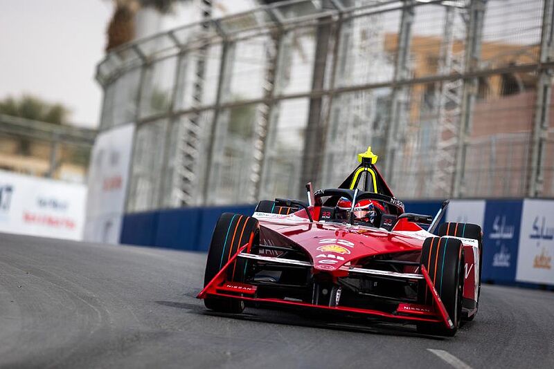 Nissan beim São Paulo E-Prix in der ABB FIA Formel-E-Weltmeisterschaft