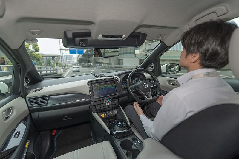 Nissan demonstriert autonomes Fahren auf öffentlichen Straßen
