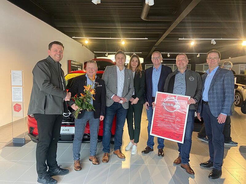 Nissan stärkt Händlernetz in Ostfriesland mit HIRO Automarkt GmbH